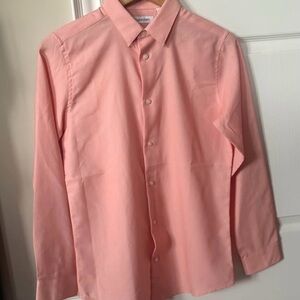 Calvin Klein Light Coral Dress Shirt